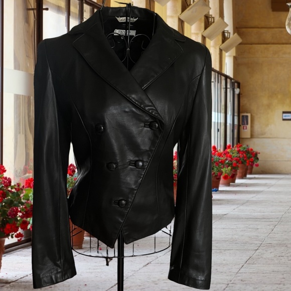 💖 Danier Couture  Leather Jacket 💖 - Picture 1 of 2